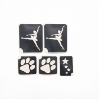 Diversas plantillas paquete 5 unidades.