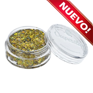 Purpurina crema Chunky Oro Starligh 10 ml. 
